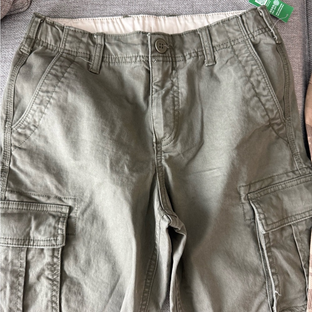 GAP Kids Olive Cargo Shorts